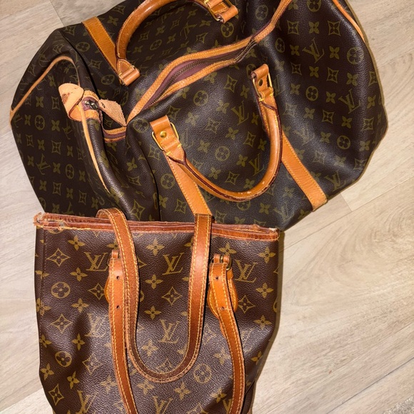 Louis Vuitton Vintage Monogram Bucket Bag & Keepall 50 - Picture 1 of 16